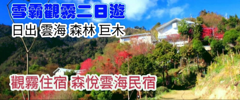 觀霧民宿．森悅雲海民宿